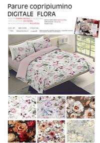 COPRIPIUMINO 2P FLORA DIGITALE Tellini S.r.l. Ingrosso Abbigliamento